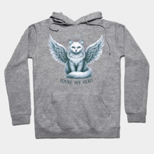 Furry Guardian Angel Hoodie